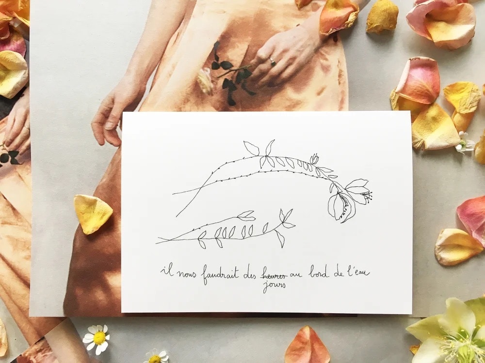 Carte - Au bord de l'eau