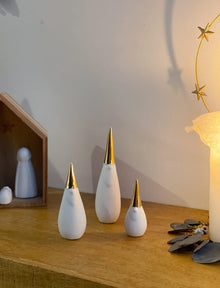 Figurines Père Noël - Trio