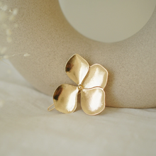 Barrette - Julie fleur dorée