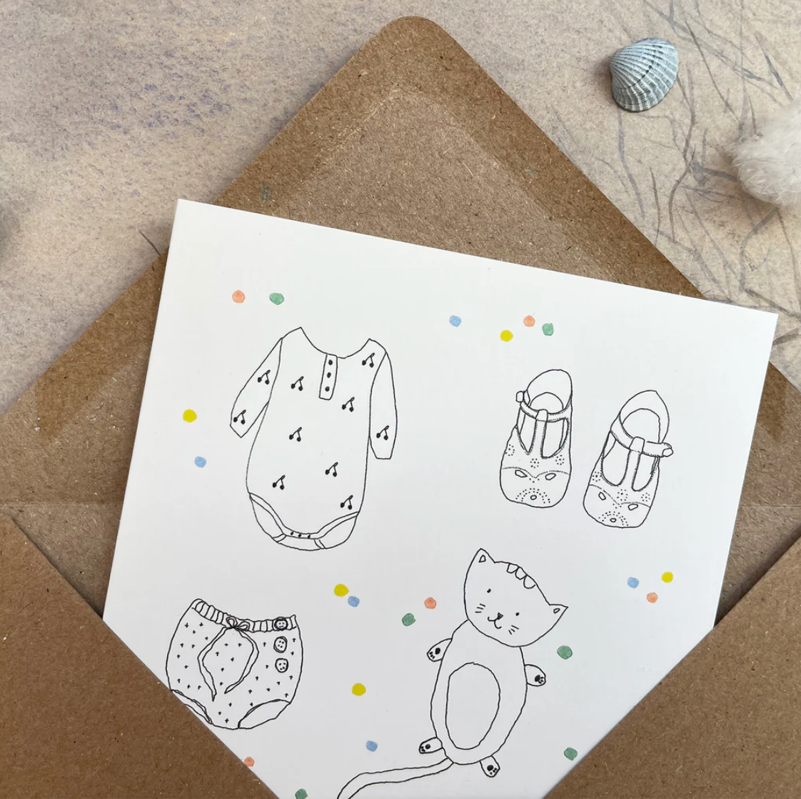 Carte - Bébé à croquer