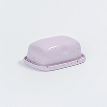 Beurrier tacheté en céramique - Lilas