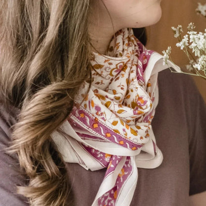 Bindi folk story petale foulard