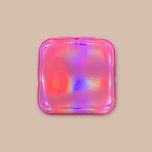 Boite à bijoux de voyage - Arc en ciel rose fluo
