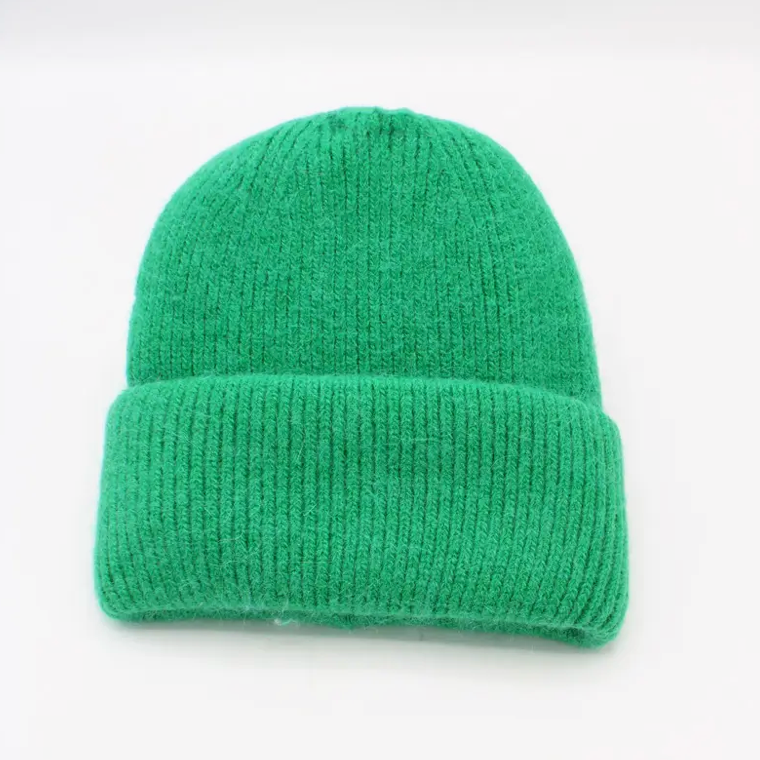 Bonnet Angora - Vert