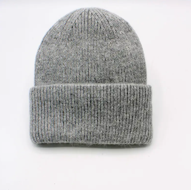 Bonnet Angora - Gris