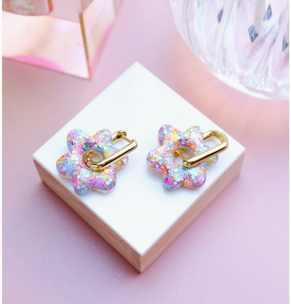 Boucles d'oreilles Jojo - Glacier