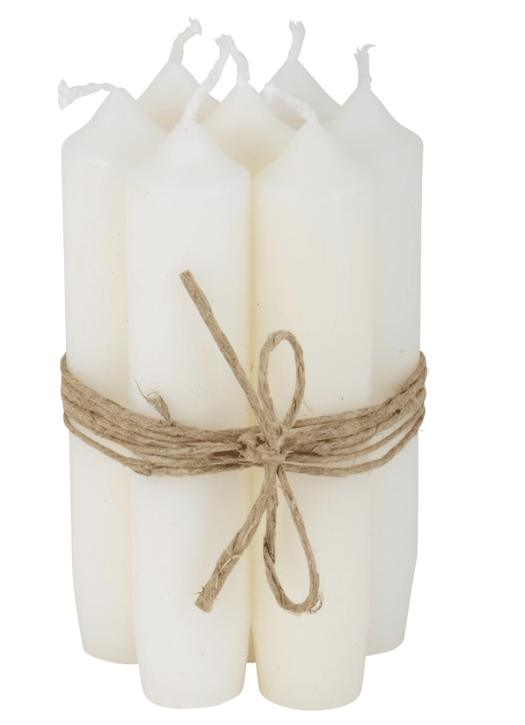 Petite bougie blanche (à l'unité) - ⌀ 2,2 cm