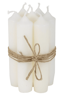 Petite bougie blanche (à l'unité) - ⌀ 2,2 cm