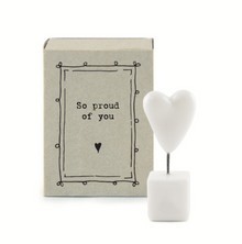 Mini boîte coeur - So proud of you