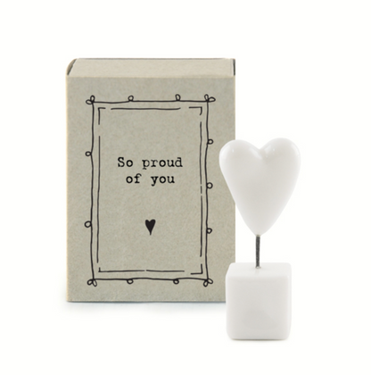 Mini boîte coeur - So proud of you