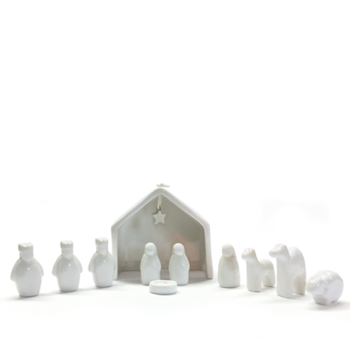 Mini crèche - Porcelaine