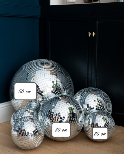 Boule à facettes Argent - ø 30 cm