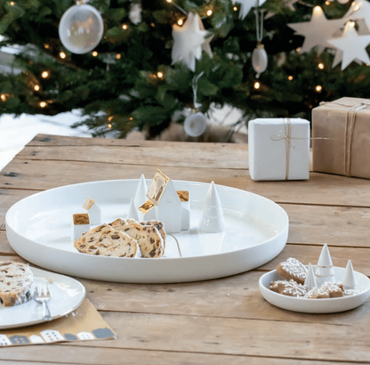 Coupelle forêt d'hiver - Porcelaine