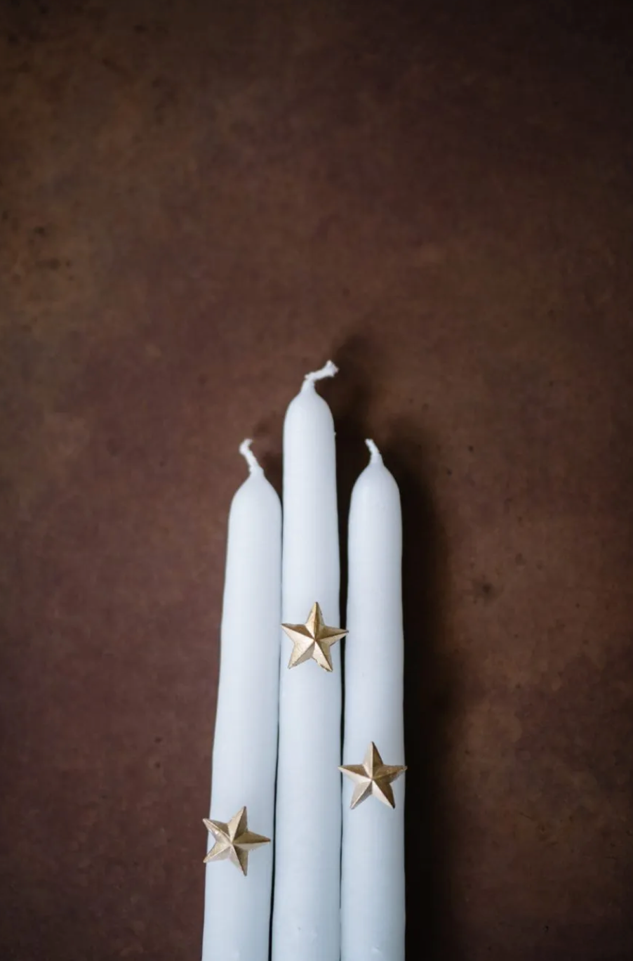 Étoiles - bijoux de bougie