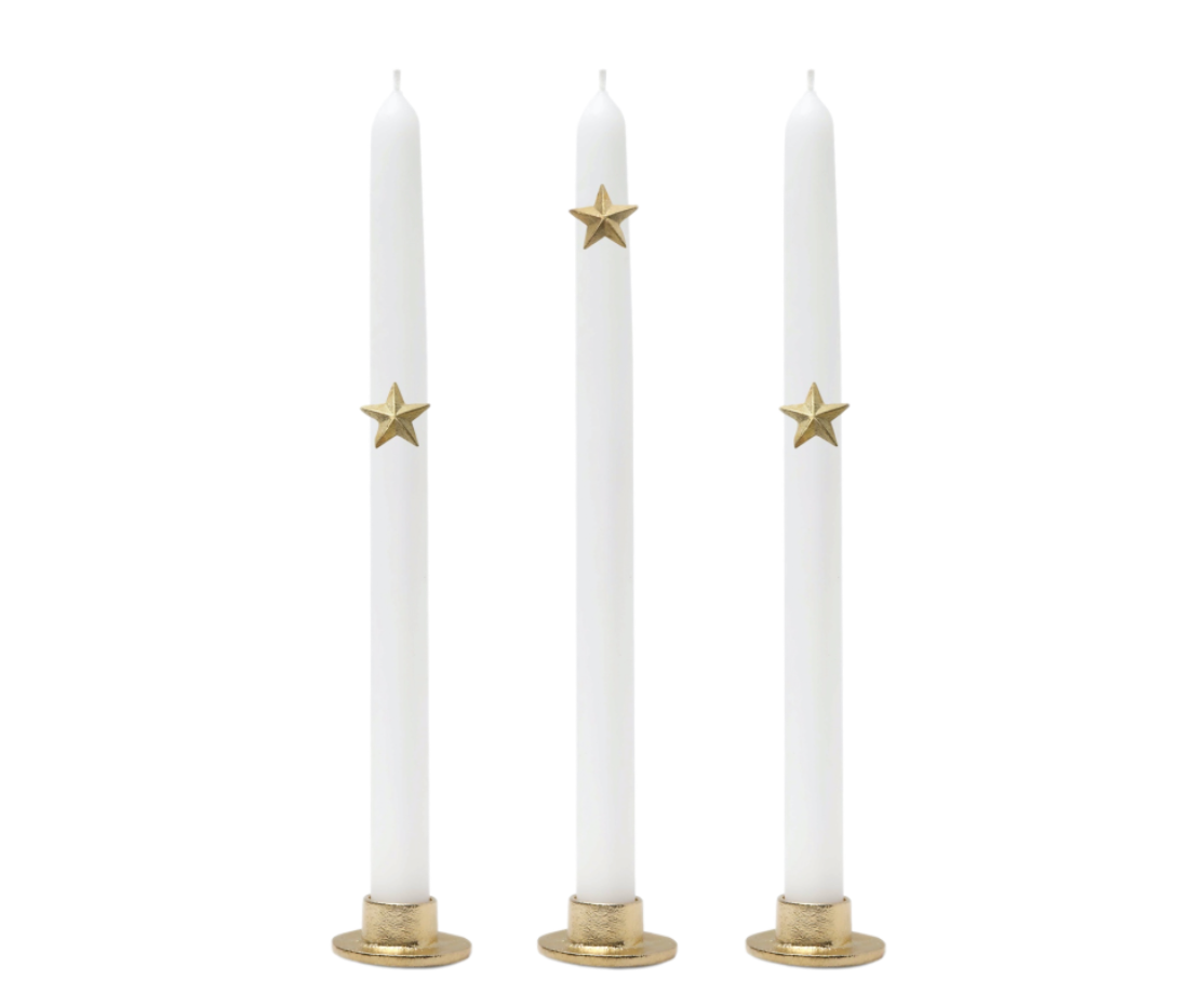 Étoiles - bijoux de bougie