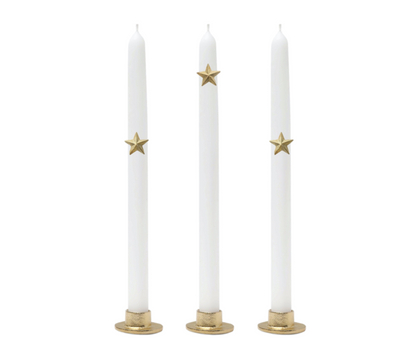 Étoiles - bijoux de bougie