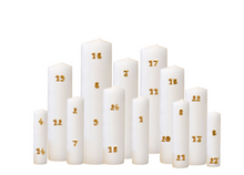 Calendrier de l'avent - bijoux de bougie