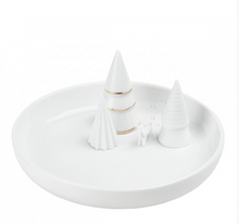 Coupelle forêt d'hiver - Porcelaine