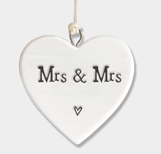 Coeur à suspendre - Mrs & Mrs