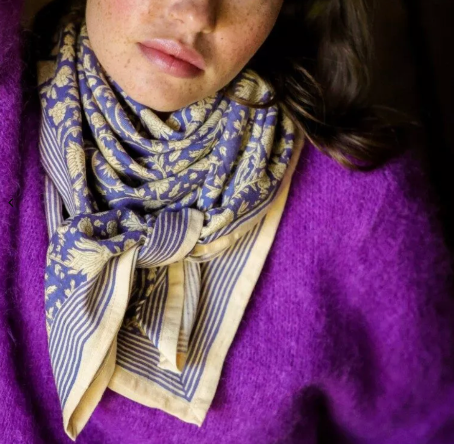 Foulard - Anjali cobalt