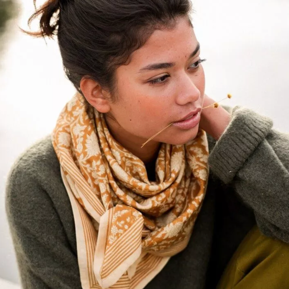 Foulard - Anjali safran
