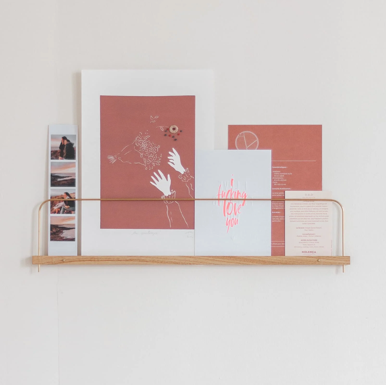 Étagère Gllü 50cm - Clair