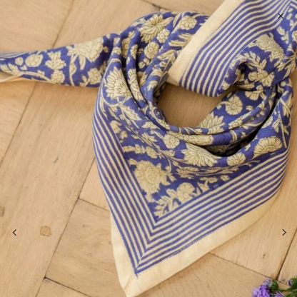 Petit foulard  - Anjali cobalt