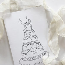 Carte - Noces d'oiseaux