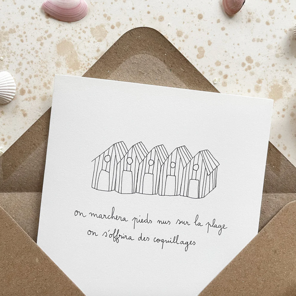 Carte - Coquillages
