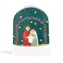 Boule à neige - Crèche (Foncée)