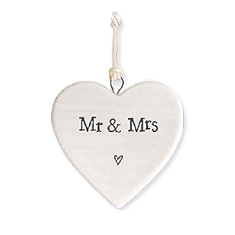 Coeur à suspendre - Mr & Mrs