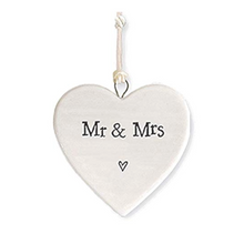 Coeur à suspendre - Mr & Mrs