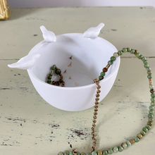 Coupelle trio d'oiseaux - Porcelaine