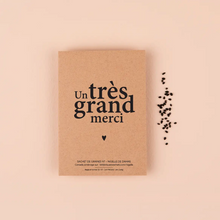 Sachet de graines - Un très grand merci