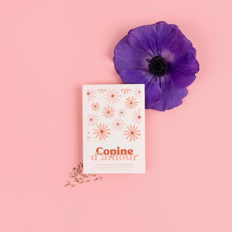 Sachet de graines - Copine d'amour