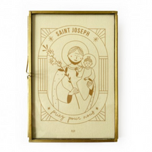 Cadre laiton - Saint Joseph