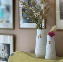 Vase - feuille dorée - Mini