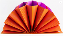 Porte-documents - beige et orange