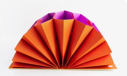Porte-documents - beige et orange