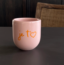 Mug rose - Je t'aime