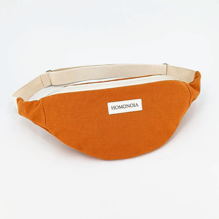 Banane en coton upcyclé - Orange