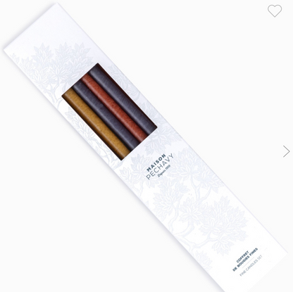 Coffret 10 bougies fines - Ikat Delft