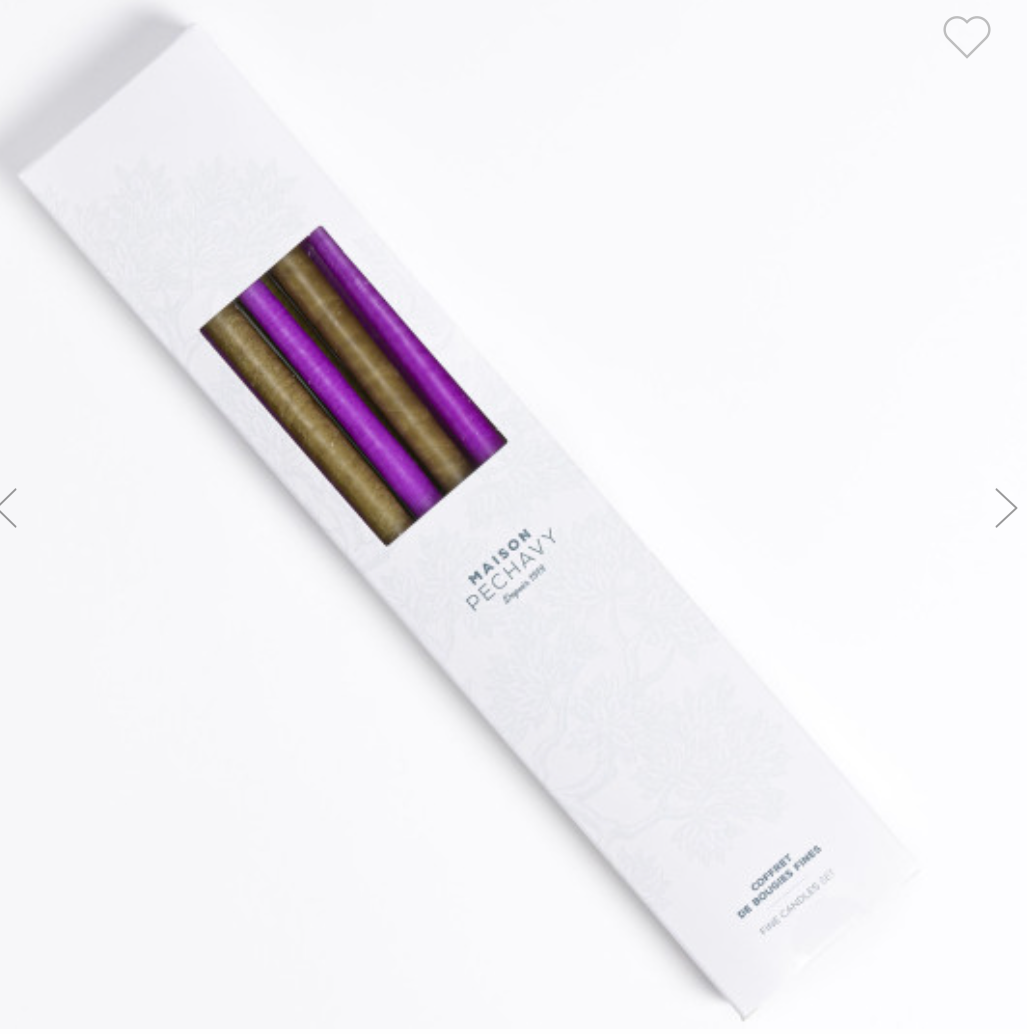 Coffret 10 bougies fines - Hébrides