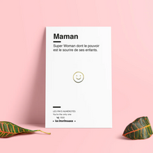Pin's Maman - Smiley violet