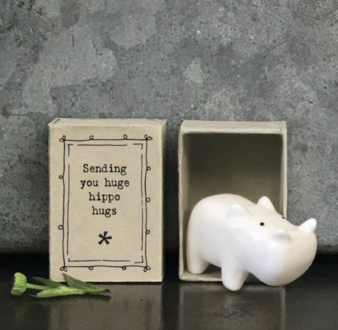Mini boîte - Hippopotame