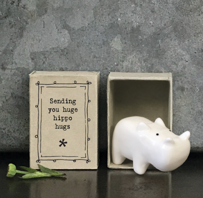 Mini boîte - Hippopotame