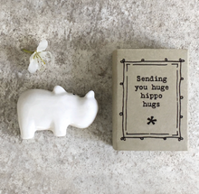 Mini boîte - Hippopotame