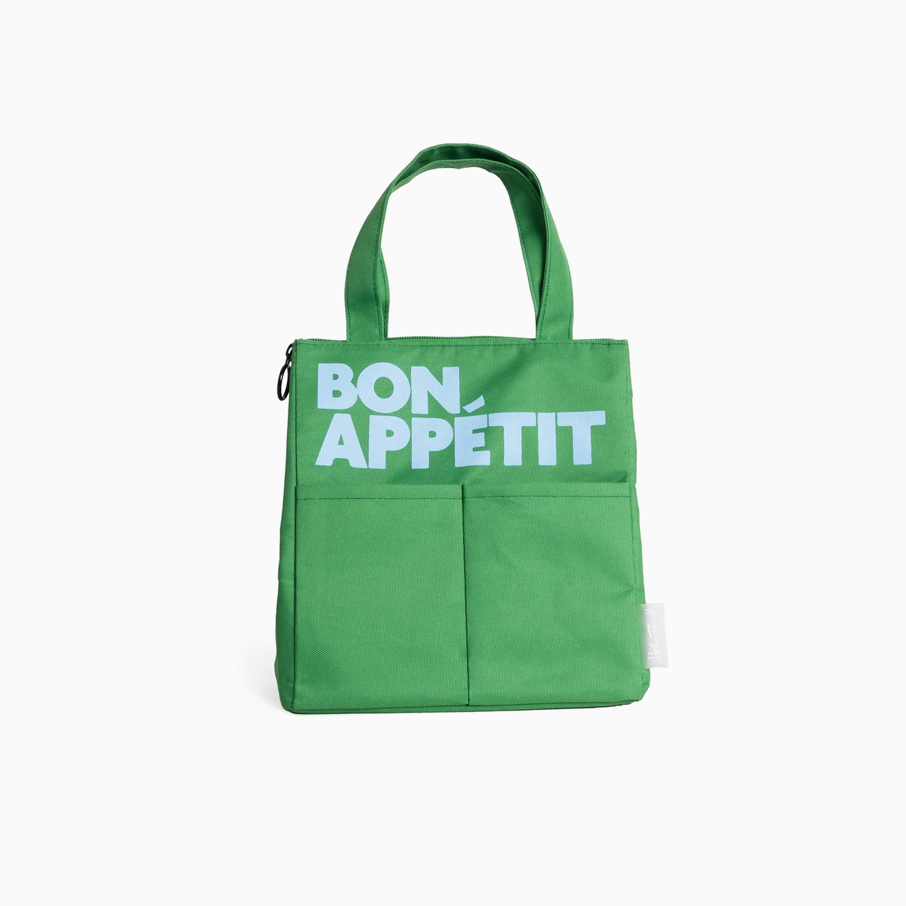 Sac isotherme "Bon Appétit" - Vert & bleu