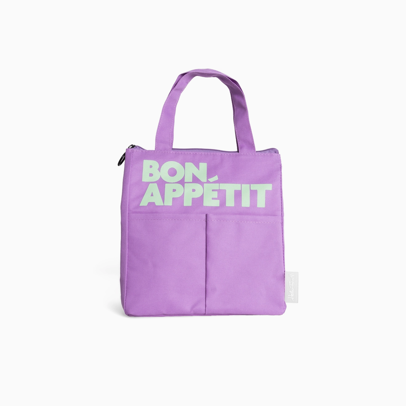 Sac isotherme "Bon Appétit" - Violet & mint