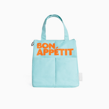 Sac isotherme "Bon Appétit" - Mint & orange
